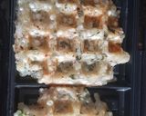 A picture of step 8 of Sabudana waffles.