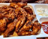 A picture of step 3 of Spice fried wings.