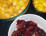 A picture of step 1 of Mixed Fruit Juice.