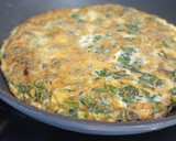 Foto del paso 3 de la receta: Tortilla de espinacas rellena
