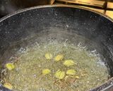 A picture of step 10 of Rabdi Kesar Ghewar.