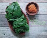 Foto langkah ke 3 dari resep 478. Tahu Rebus Bungkus Daun Ketela / Singkong & Sambal Terasi.