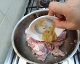 A picture of step 2 of Beef Masala.