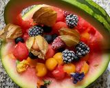 Une image de l'étape 6 de 🍉🍒Dessert fruité melon 🍈 pastèque 🍉.