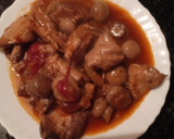 Foto del paso 1 de la receta: Callos de cerdo con champiñones en la olla gm g