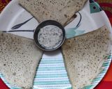 A picture of step 5 of Neer Dosa.