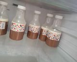 Foto langkah ke 5 dari resep Pudot Cokelat (Puding Sedot).