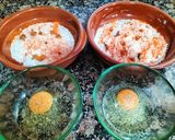 Foto del paso 5 de la receta Arroz al horno con pelotitas criollas y costra de huevo