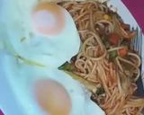 Foto del paso 6 de la receta: Fideos con salsa y mix de verduras ❤️