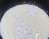 A picture of step 1 of KNAFEH/KUNAFA.