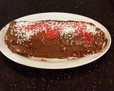 A picture of step 27 of Chocolate Strawberry Cream Cake Roll.