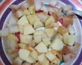 Foto del paso 1 de la receta: Budín Vegano "Pera & Manzana"