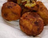 A picture of step 6 of Potato balls 🍠.