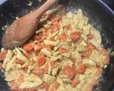 Sárgarépás-tejszínes-currys csirkemell recept fázis 3 fotója