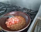 A picture of step 2 of Boneless chicken biryani.