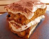 Foto del paso 6 de la receta: Tiramisú de panetone y crema de mascarpone con chocolate blanco