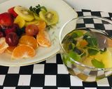 Foto del paso 1 de la receta: Limonada refrescante con Menta y frutas frescas !