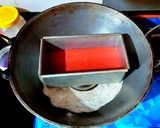 A picture of step 7 of Red Velvet Pound Cake.