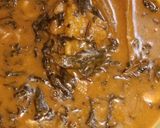 A picture of step 8 of Ofe Ede(cocoyam soup)/ Bitterleaf soup.