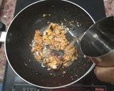 A picture of step 4 of Carrot Upma.