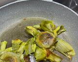 Foto del paso 4 de la receta: Flores de alcachofas