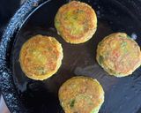 A picture of step 2 of High protein moong daal paneer cutlet.