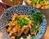 A picture of step 4 of Japanese Pork Ginger Rice (生姜焼き丼).