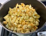 Une image de l'étape 4 de Compote de coings du Japon, pommes et citron.