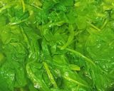 A picture of step 1 of Spinach Pesto Pasta.