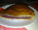 Une image de l'étape 3 de Galette des rois frangipane à la framboise.