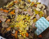 Foto del paso 2 de la receta: Guiso de germen de soya mar y tierra