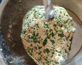 A picture of step 4 of Palak Roti.