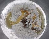 A picture of step 1 of Ajwain Khari Mathri.