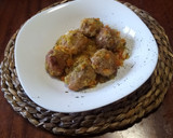 Foto del paso 7 de la receta: Albóndigas en salsa de puerros y zanahoria