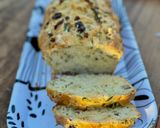 Foto del paso 6 de la receta: Budín salado con gustos (panceta- queso- aceitunas)