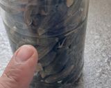 Φωτογραφία βήματος 8 της συνταγής Αγγουράκια (καπαρόμηλα) και φύλλα κάπαρης από Άνδρο Αντώνης