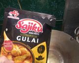 Foto langkah ke 1 dari resep Gulai ayam daun kari tanpa santan.