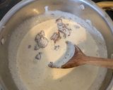 A picture of step 5 of Super Mario Mushroom Cake.