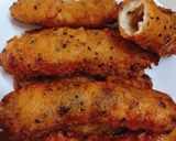 Hình bước làm 4 của món Chuối chiên giòn lâu