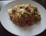 Foto del paso 6 de la receta: Fideos de arroz fritos con pollo