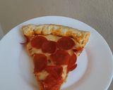Foto del paso 18 de la receta: Pizza de pepperoni con orilla rellena