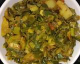 Spring onion sabzi recipe step 3 photo