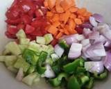 Chicken manchurian with brown rice recipe step 1 photo