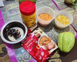 A picture of step 1 of Quick sambar with chayote.