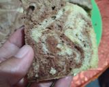 Foto langkah ke 4 dari resep Cake zebra kukus.