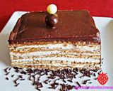 Foto del paso 4 de la receta Tarta de Galletas y Café con Baño de Chocolate