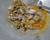 Foto langkah ke 4 dari resep Kerang batik manis pedas.