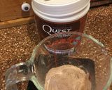A picture of step 2 of Double chip walnut mug cake.