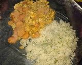 Foto del paso 6 de la receta: Salsa de salchichas con guarnición de arroz a la provenzal