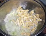 Foto langkah ke 3 dari resep Sayur Santan Labu siam Plus Tempe.